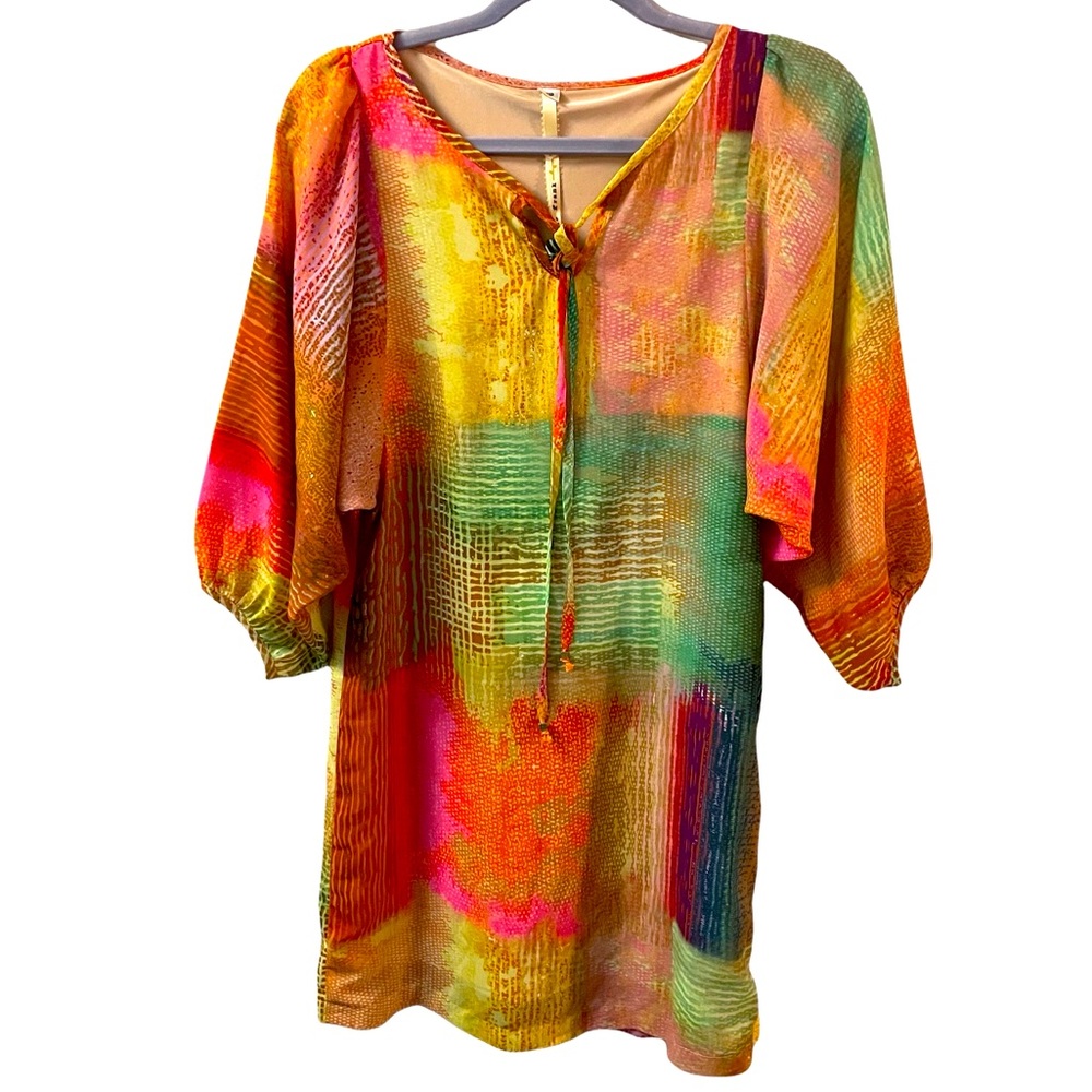 Uncle Frank Colorful Boho Dress